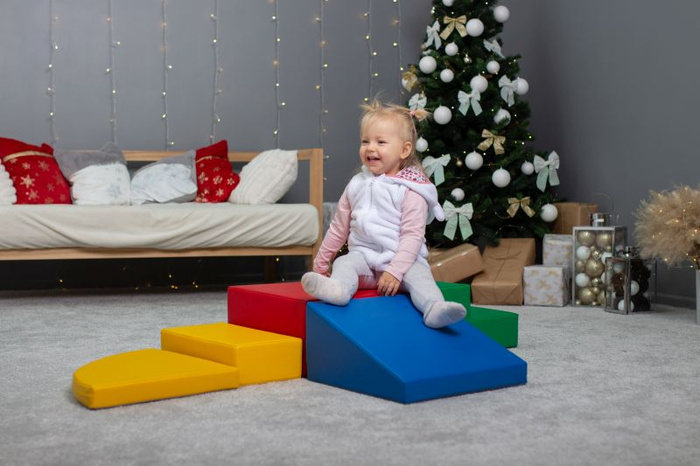 Zestaw do zabawy wielokolorowy Soft Play Corner Climber IGLU