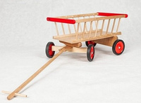 Dziecięcy wózek do ciągnięcia Moje marzenie wóz drabiniasty dla dzieci