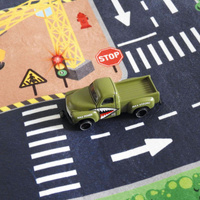 Miękka mata animacyjna Droga i 3 autka Buki