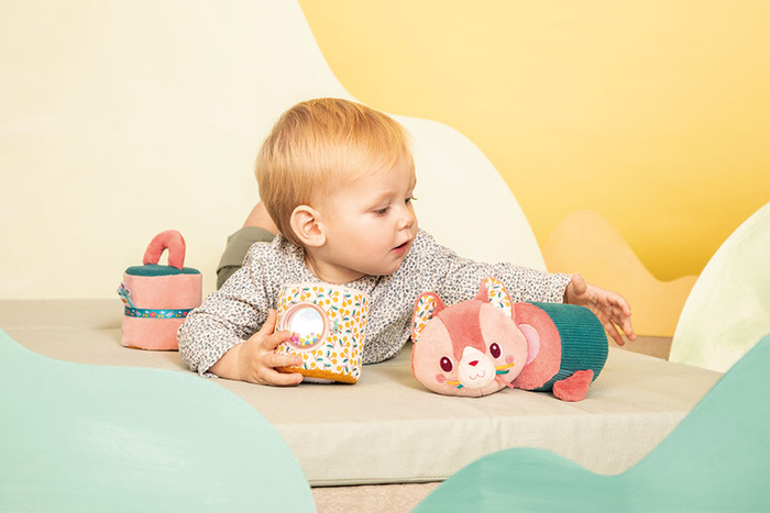 Sensoryczny wałek dźwiękowy 4-elementowy Kotka Jeanne Lilliputiens