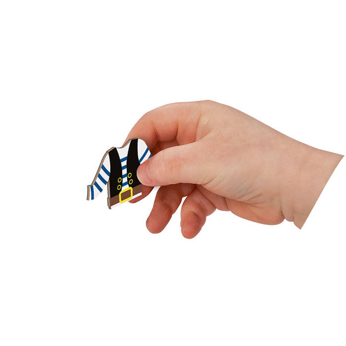 Magnetyczna układanka Kostiumy Dziewczynka Magnetibook kolekcja 2018, Janod