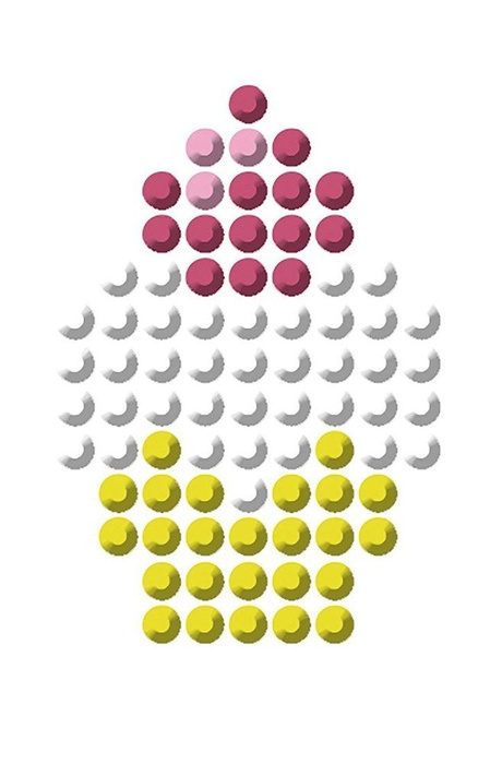 Zestaw kreatywny Cudowne kryształki Naklejki 7+, Janod