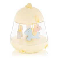 Kurczaczek Lampka LED z pozytywką żółta Rabbit & Friends