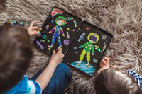 Magnetyczna układanka Kosmiczny kot Mudpuppy