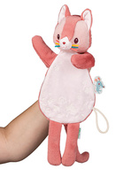 Przytulanka dla niemowlaka Pacynka Kotka Jeanne 2w1 Lilliputiens