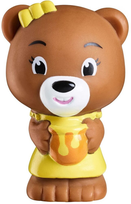 Rodzina 4 misiów Browny figurki zwierząt Klorofil