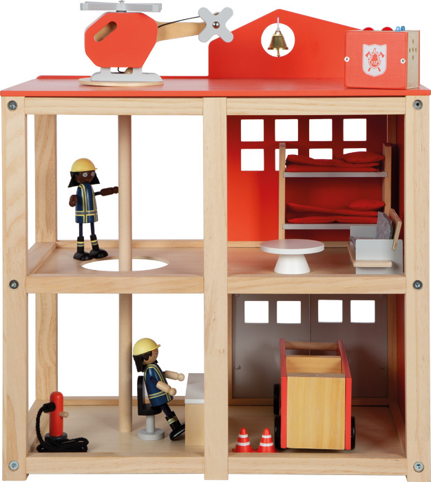 Straż Pożarna z wyposażeniem dźwiękiem i światłem Small Foot