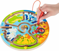 Magnetyczny labirynt Nauka liczenia Liczby i zwierzęta Goki