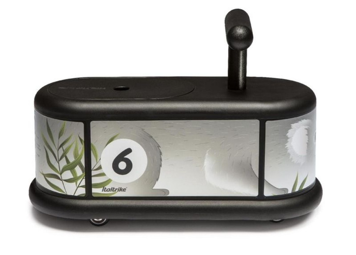 Jeździk czarny dla dzieci Koala La Cosa Italtrike