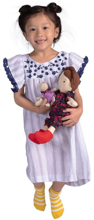 Freddie lalka z małym przyjacielem kotkiem Manhattan Toy