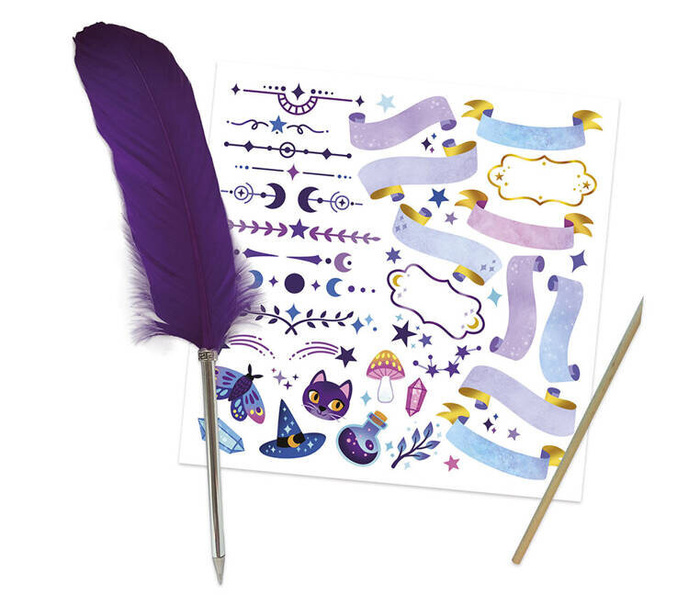 Zestaw kreatywny Sekretna księga Szkoła Magii Janod