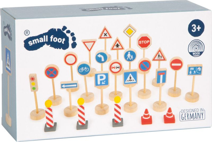 Zestaw znaków drogowych Small Foot