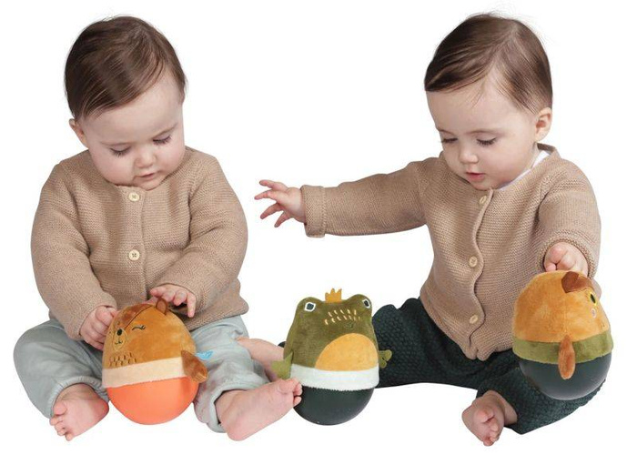 Wańka wstańka Wobbly-Bobbly Sowa Manhattan Toy