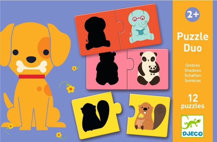 Puzzle duo CIENIE DJ08187 Djeco