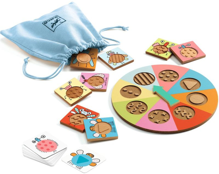 Edukacyjna gra sensoryczna dla dzieci Tactil-Bzzz Djeco