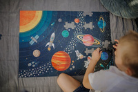 Puzzle edukacyjne Układ słoneczny 100 elementów 5+, Janod