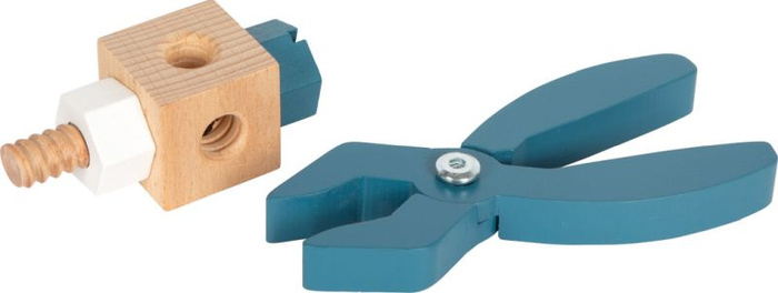 Drewniane narzędzia dla dzieci w walizce Small Foot