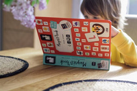 Magnetyczna układanka Polski Alfabet Magnetibook Janod