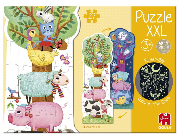 Puzzle XXL Farma Dzień i Noc Goula