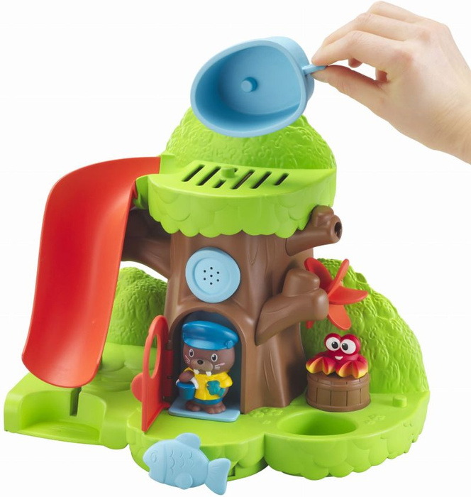 Zestaw zabawek kąpielowych wyspa pełna niespodzianek Klorofil