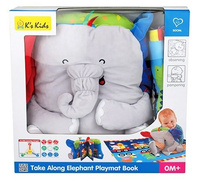 Wielofunkcyjna mata edukacyjna dla dzieci Słoniątko K's Kids