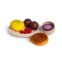 Drewniany Zestaw do zabawy w kuchnię skandynawskie Przysmaki Erzi