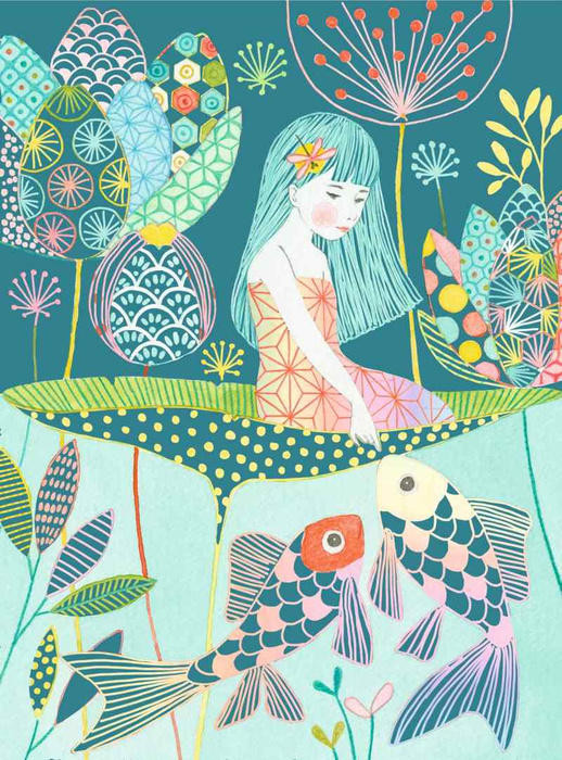 Wydrapywanka Zaczarowany staw DJ09716 Djeco