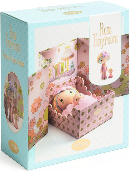 Zestaw minipokoik Rose w magnetycznym pudełku Tinyly Djeco