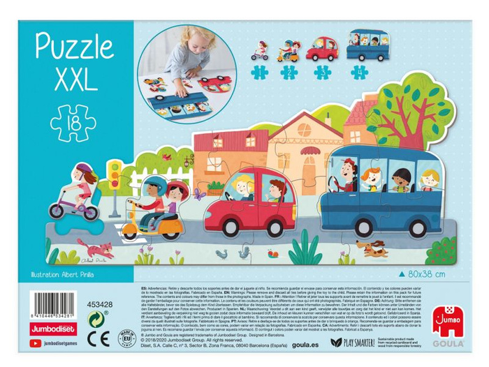 Puzzle XXL Pojazdy Goula