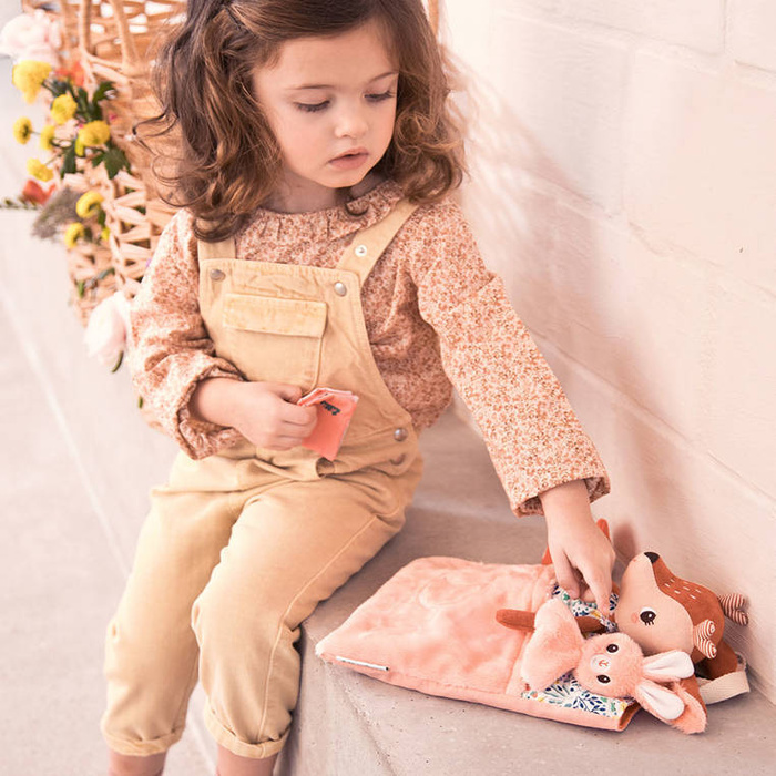 Miękka przytulanka Sarenka Stella pomocna w zasypianiu Lilliputiens