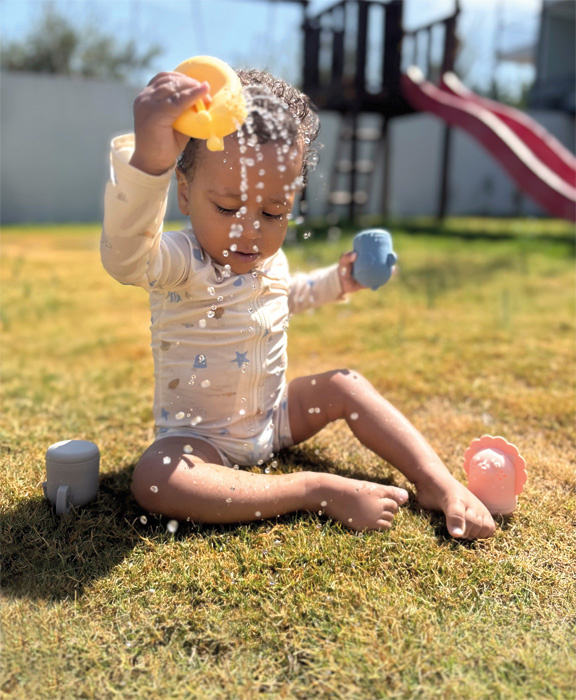 Zestaw silikonowych zabawek do kąpieli Small Foot