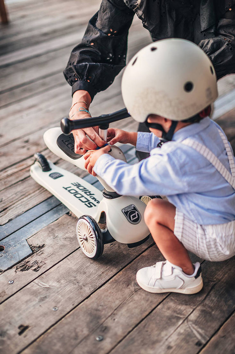 SCOOTANDRIDE Highwaykick1 2w1 Jeździk i hulajnoga 1-5 lat Ash