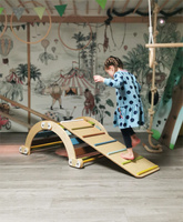 Drewniana deska do wspinaczki i zjazdów Adventure 3w1 Small Foot 