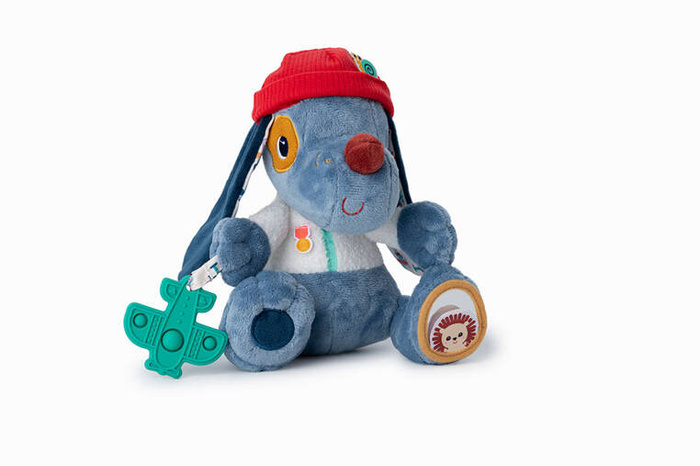 Przytulanka aktywizująca wielofunkcyjna Piesek Jules Lilliputiens