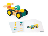 Drewniany zestaw konstruktorski Brico'kids 100 el. Janod