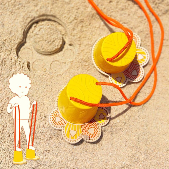 Szczudła kubełkowe dla dzieci Djeco