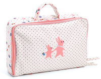 Lalka dla dzieci z walizką i akcesoriami Vanille Pomea Djeco