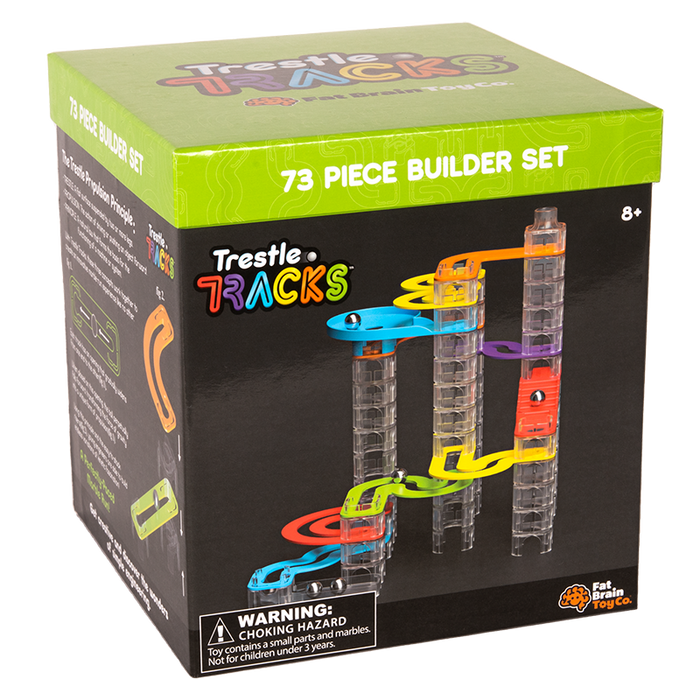 Interaktywny kulodrom dla dzieci Trestle Tracks Zestaw Konstruktorski Fat Brain Toys