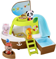 Statek wycieczkowy jacht ze zjeżdżalnią Klorofil