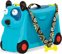 Interaktywna walizka jeździk dla dziecka On the Gogo Woofer Pies B.Toys