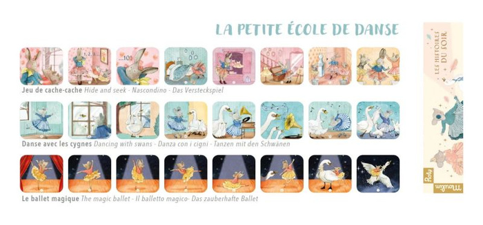 Latarka projektor Mała szkoła tańca Moulin Roty