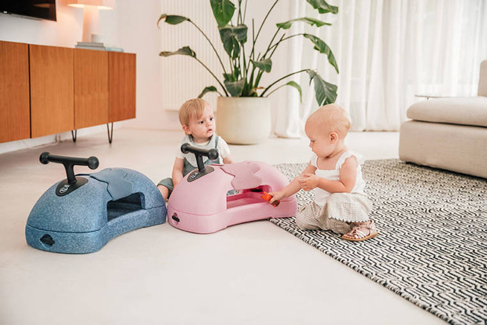 My First wielofunkcyjny jeździk pchacz dla dzieci 3w1 Scootandride Steel