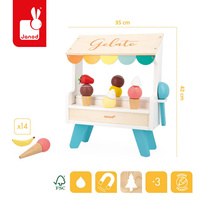 Zestaw stoisko z lodami z drewna Janod