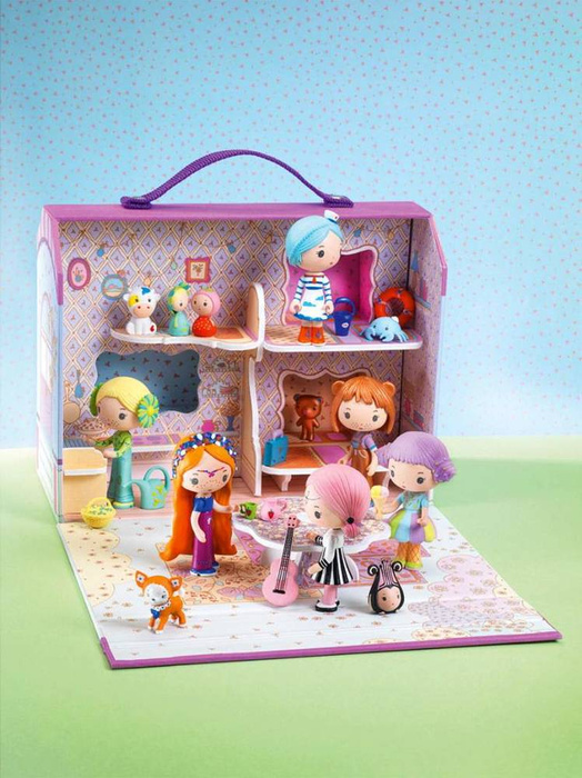 Domek walizka dla dziewczynki Bluchka & Indie Djeco
