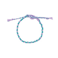 Zestaw kreatywny robienie biżuterii Tęczowe bransoletki 30 szt. Janod