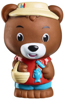 Rodzina 4 misiów Browny figurki zwierząt Klorofil