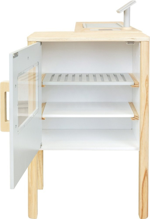 Drewniana kuchnia dla dzieci i sklep 2w1 Funkcjonalność Small Foot