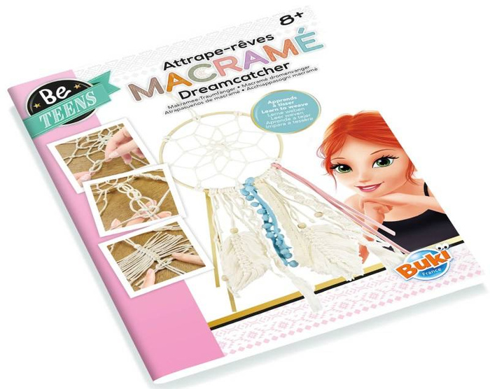 Zrób to sam - MAKRAMOWY ŁAPACZ SNÓW BE401 Buki