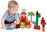 Klocki Popboblocs Dinozaur i jego przygody K's Kids