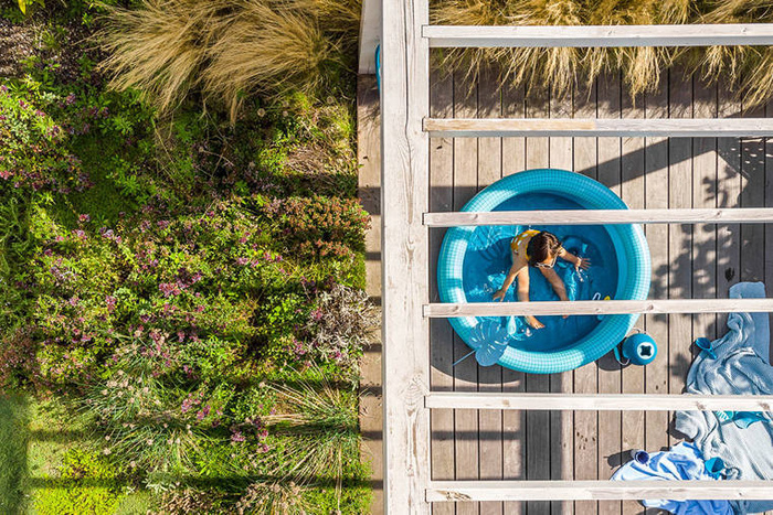 Basenik dla dzieci do ogrodu 120 cm Dippy Ocean Quut